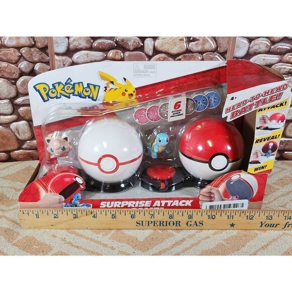Pokémon Pokemon Surprise Attack Game, Featuring Squirtle and Jigglypuff #A97 - Picture 8 of 8
